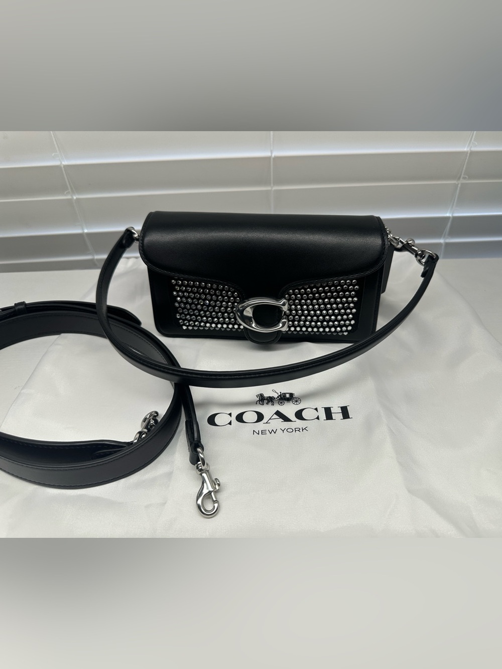 Coach Tabby Shoulder Bag 20 with Crystal